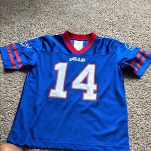 Blue and Red Kids bills diggs Jersey